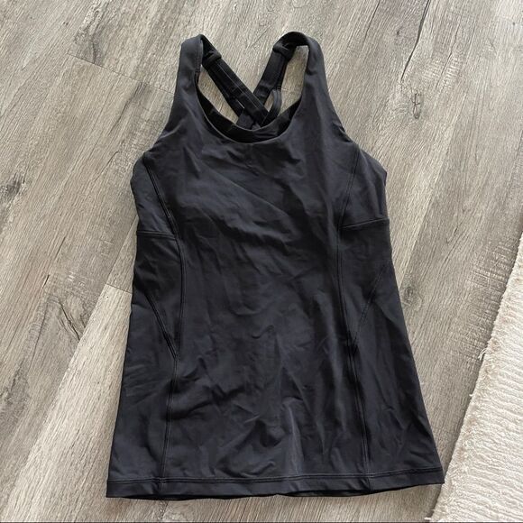 Lululemon Black Tank Top Women’s size 4 - Picture 1 of 8